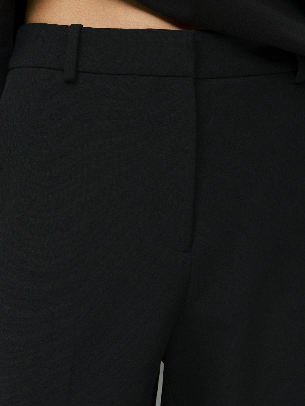 Aritzia Babaton Agency Pant Black High Rise Tailored Trousers - Picture 7 of 9